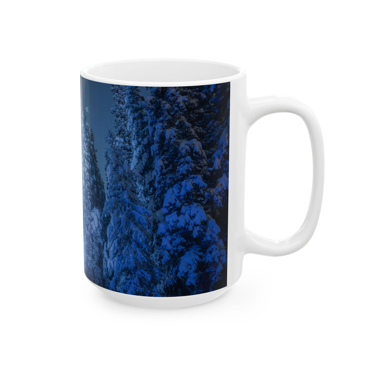 Alaska Winter Forest Mug | Original Nature Photography(11oz, 15oz)