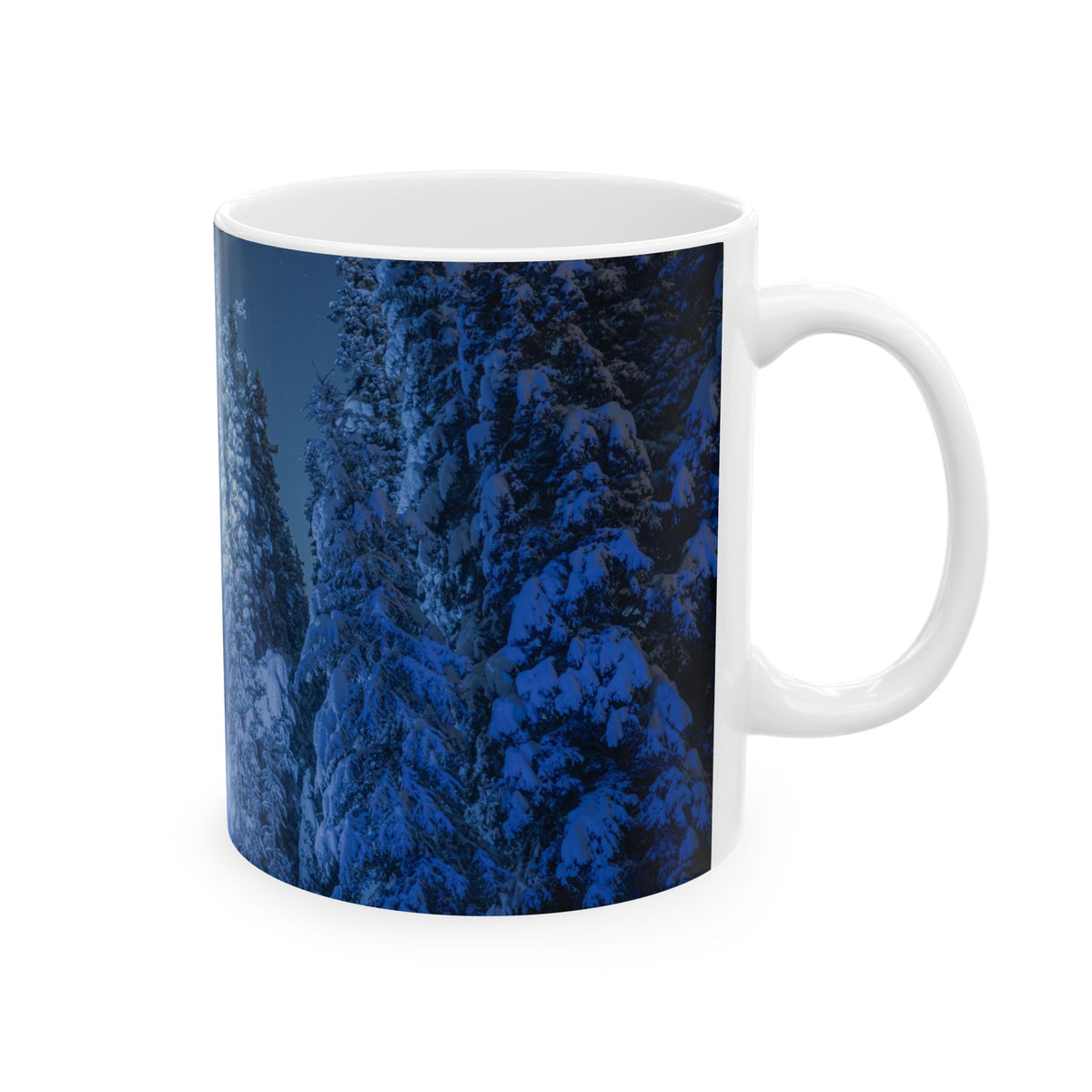 Alaska Winter Forest Mug | Original Nature Photography(11oz, 15oz)