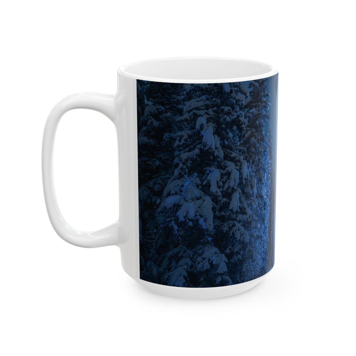 Alaska Winter Forest Mug | Original Nature Photography(11oz, 15oz)