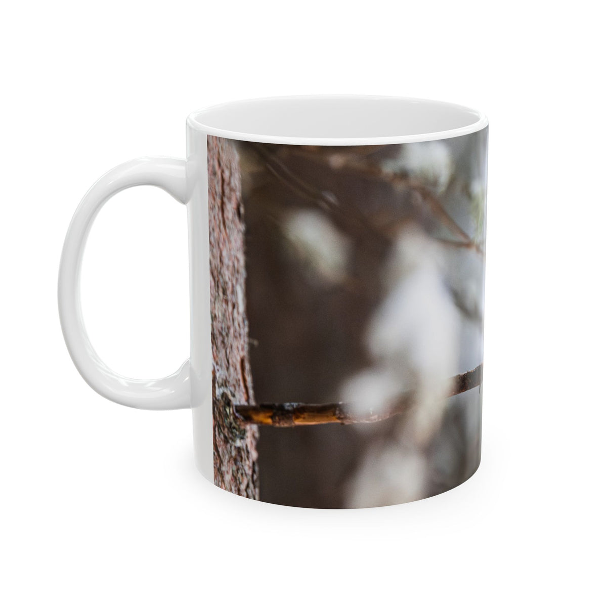 Alaska Red-Breasted Nuthatch Mug | Original Wildlife Photography (11oz, 15oz)