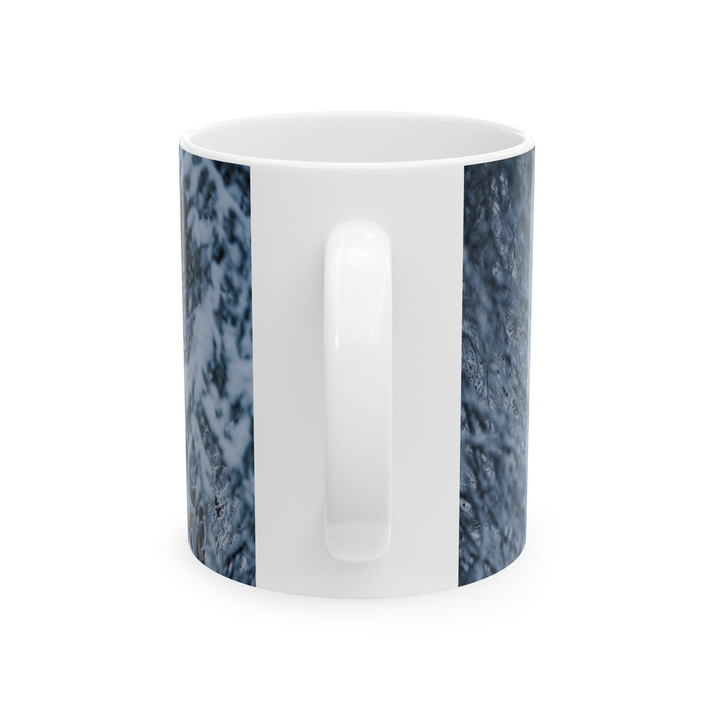 Alaska Snowy Forest Mug | Original Winter Photography (11oz, 15oz)