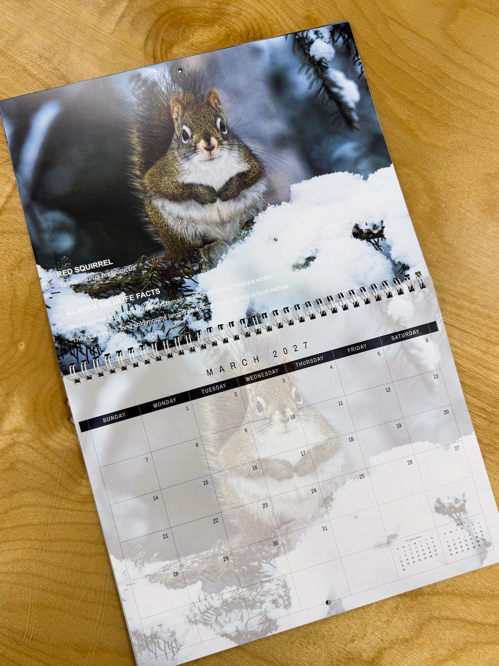Alaska Wildlife 2027 Calendar